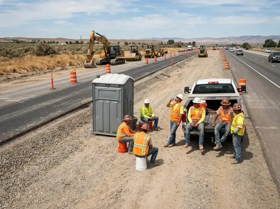 highway-road-construction-crew-007 — frequently asked questions, Porta Potty and Restroom Rentals in Duvall, WA